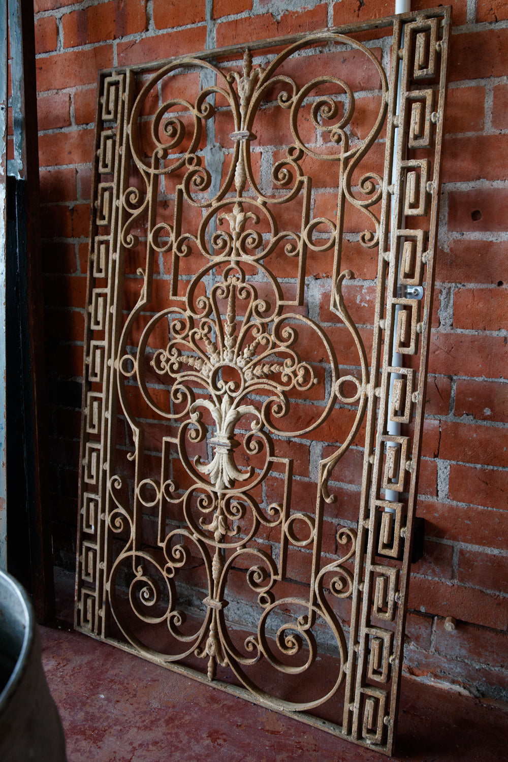 19th Century French Wrought Iron Grills