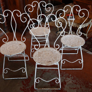 French Iron Garden Chairs