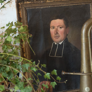 French Oil Canvas - Eugene Mangenot