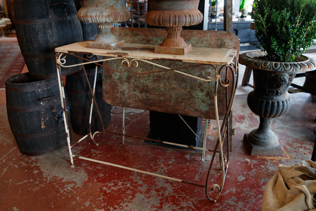 French Iron Console