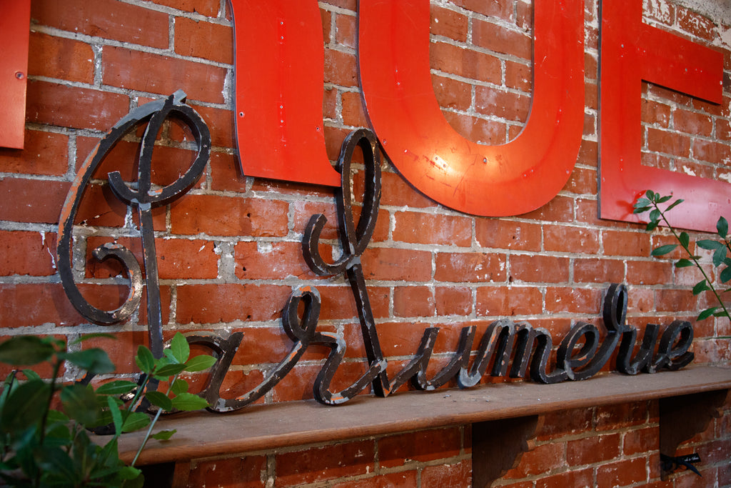 Original Vintage French 'Parfumerie' Sign