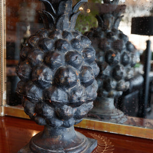 French Cast Iron Pineapple Finials
