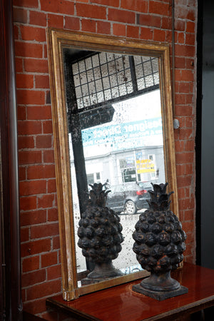 French Cast Iron Pineapple Finials
