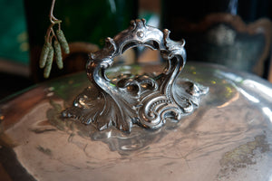 Vintage French Silver Plated Domes