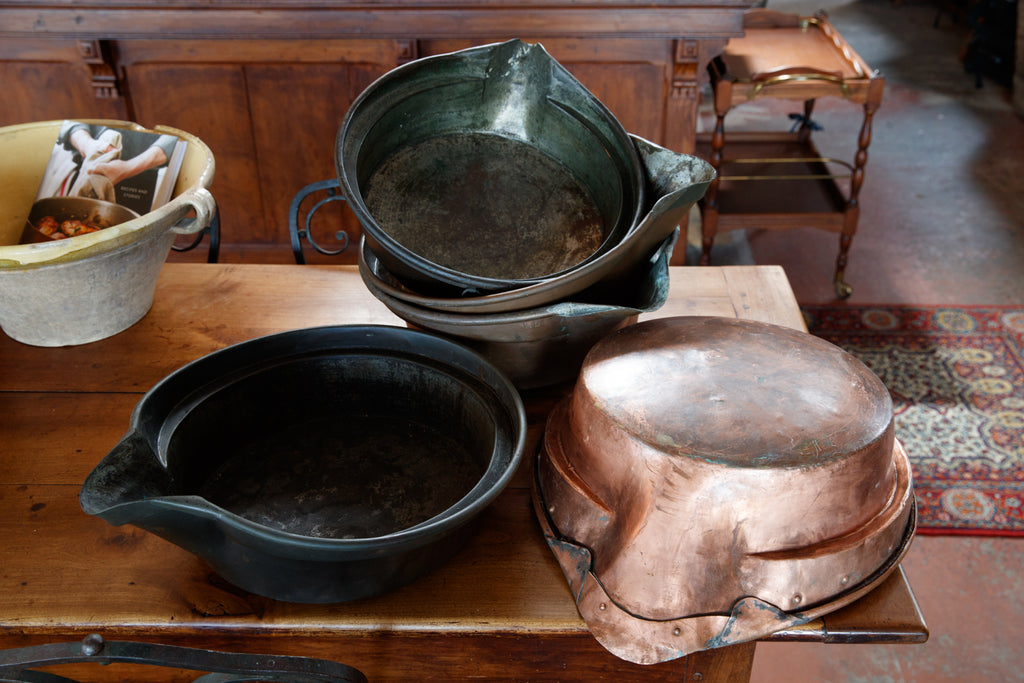 19th Century French Copper Champagne Measures