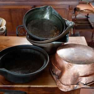 19th Century French Copper Champagne Measures