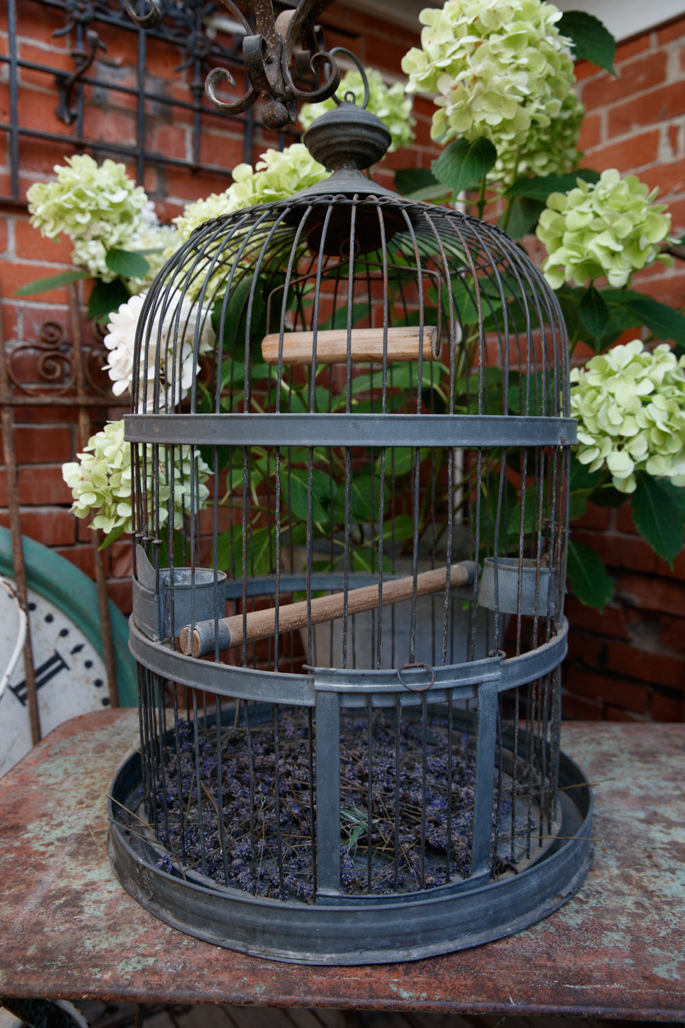 French Zinc Birdcage