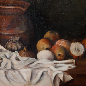 Large French Oil Still Life