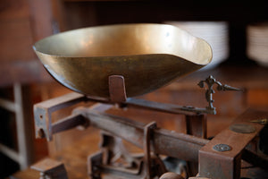 French Cast Iron Shop Scales