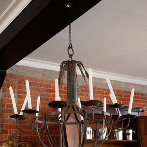 French Wrought Iron Candelabra