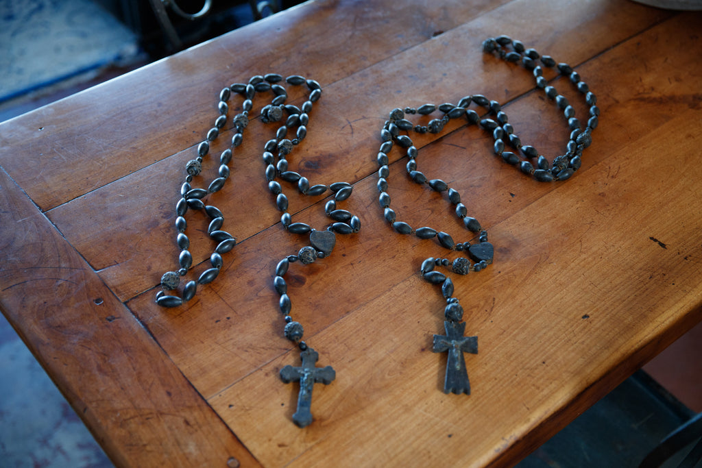 Large Wooden French Rosaries