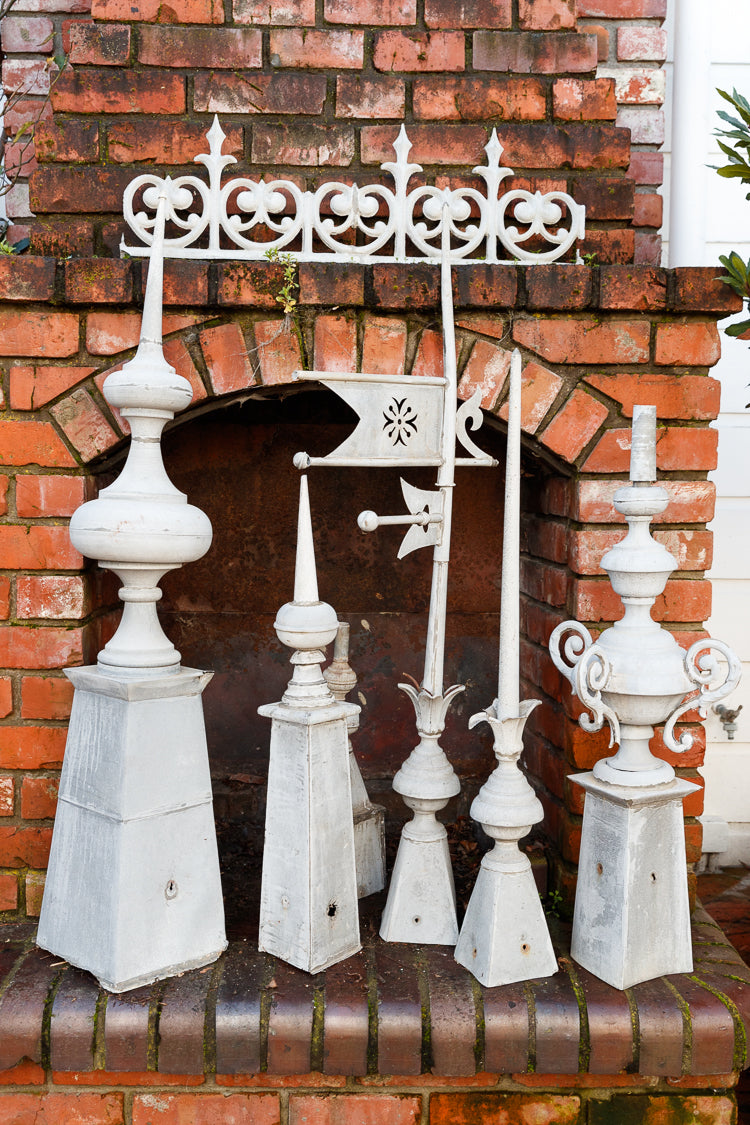 19th Century French Zinc Roof Detail