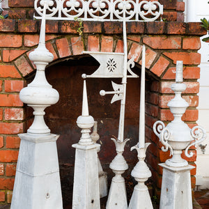 19th Century French Zinc Roof Detail