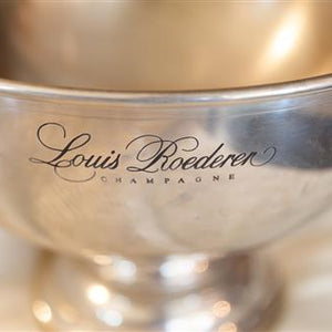 Pewter French Champagne Bucket - Louis Roederer