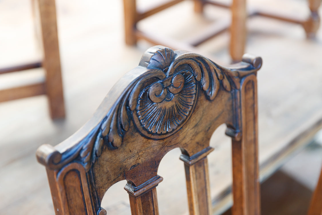 19th Century Walnut Chairs