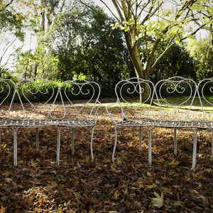 Wrought Iron Garden Benches