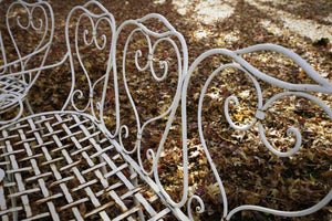 Wrought Iron Garden Benches