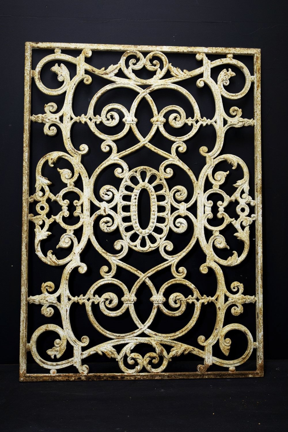 French Wrought Wrought Iron Grill -No 16