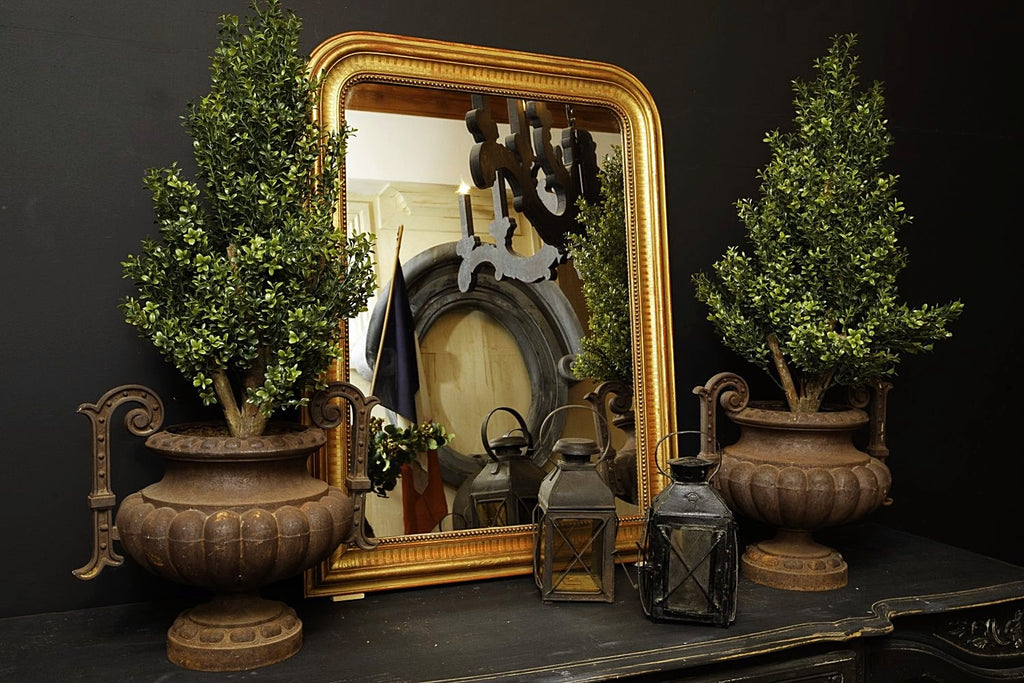 French Gold Gilt Mirror