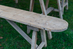 French Harvest Table & Benches