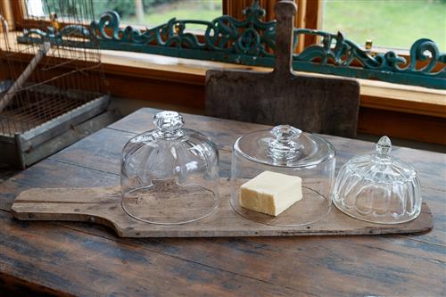 Glass French Cheese Bells/Cloches