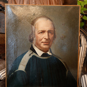 French Oil Portrait 1873