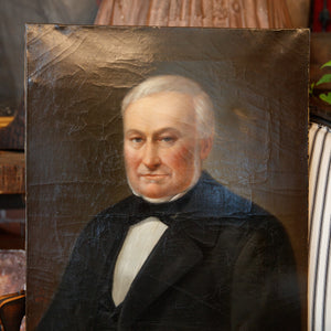 French Oil Portrait 1879