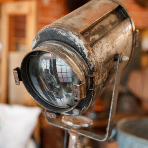 1930's Industrial Tripod SpotLight