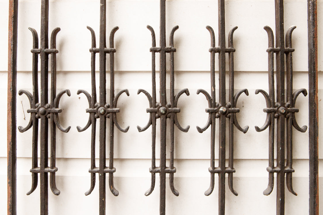 French Wrought Iron Grill - No 14