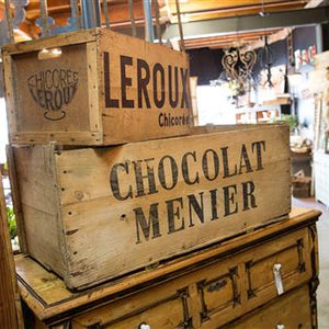 Huge Chocolat Menier Crate