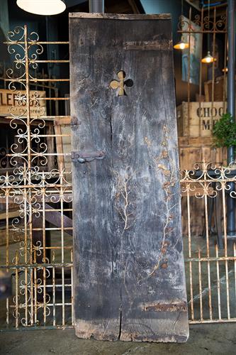French Barn Door with Ivy