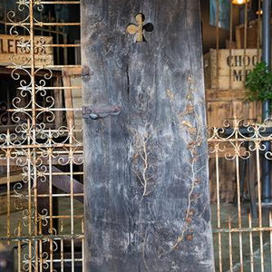 French Barn Door with Ivy