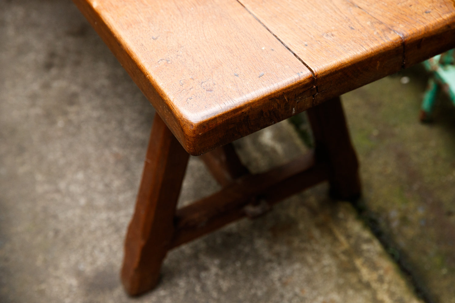 French Oak Bench Seat