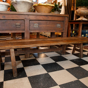 French Cherrywood Bench Seats