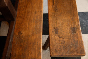 French Cherrywood Bench Seats