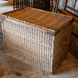 Beautiful Large 1930's French Trunk