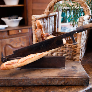 Large Vintage French Baguette Slicer