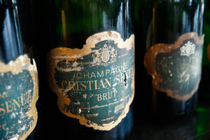 19th Century French Champagne Bottle Collection