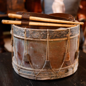 Vintage French Copper Drum