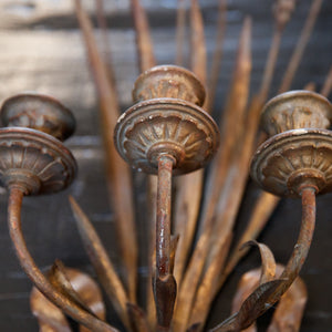 19th Century French Gold Leaf Sconce