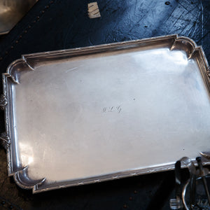 French Silver Plated Tray