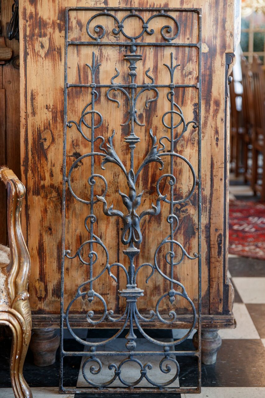 French Wrought Iron Grill - No 10
