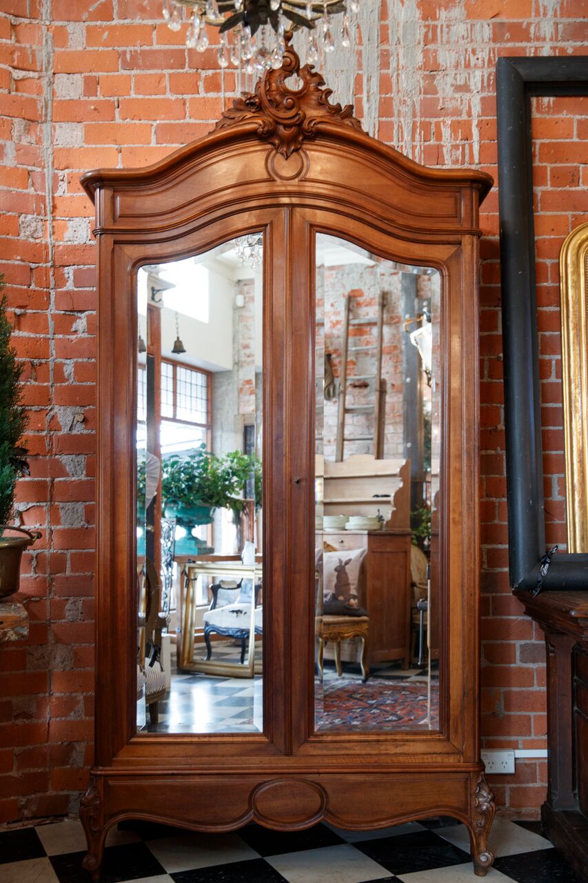 Louis XV Walnut Armoire