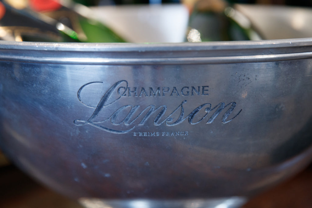 French Pewter Maison Lanson Champagne Bucket