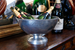 French Pewter Maison Lanson Champagne Bucket