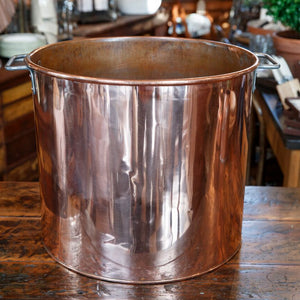 Polished English Copper Pot