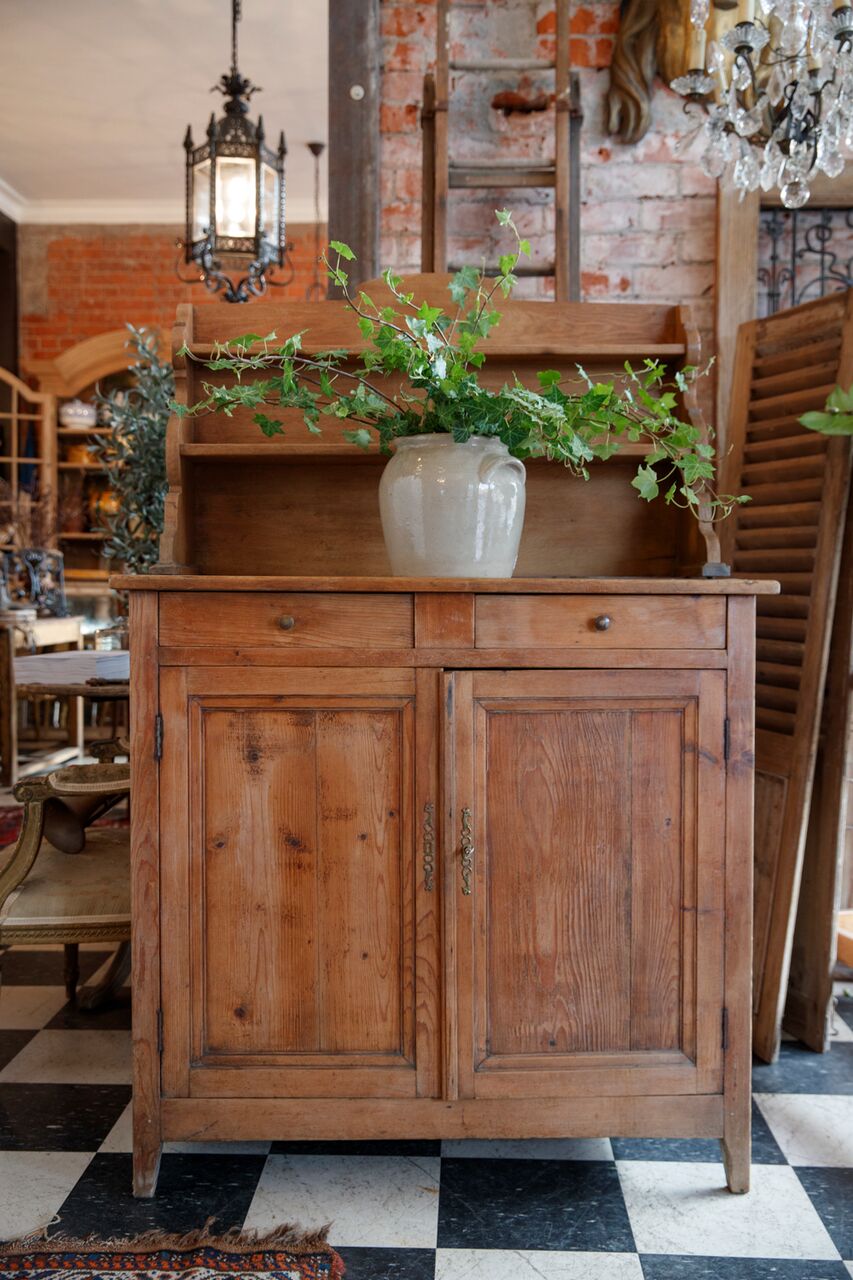 French Farmhouse Kitchen Cupboard