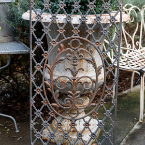 French Wrought Iron Grill - No 11