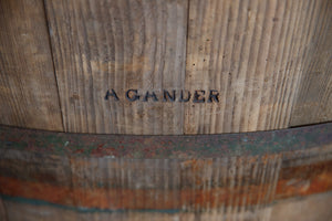 Vintage French Oak Vineyard Grape Barrels