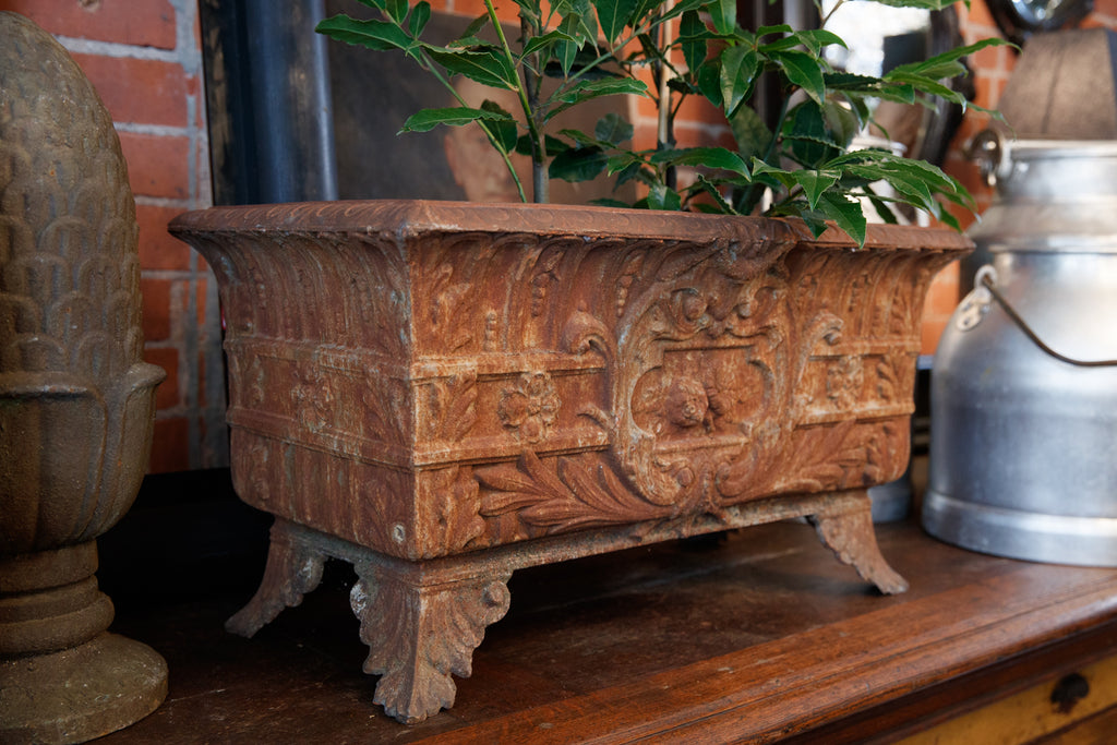 19th Century French Jardinerie - Rust Patina